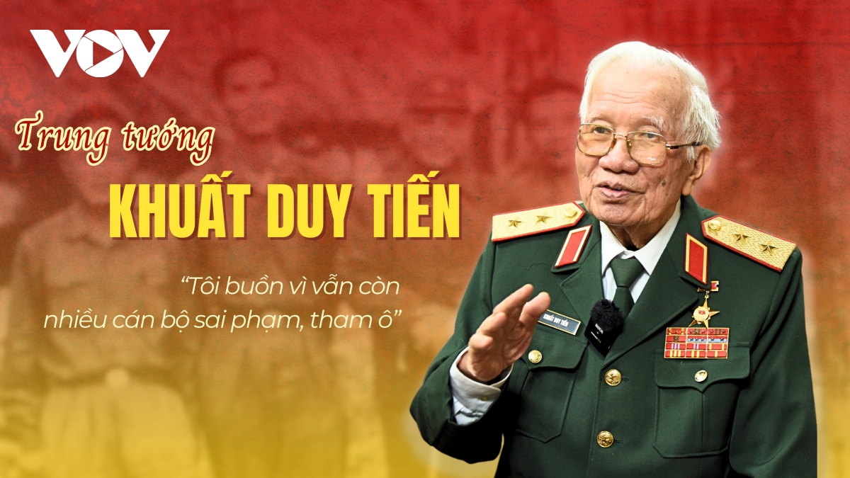 Trung tướng Khuất Duy Tiến: “Tôi buồn vì vẫn còn nhiều cán bộ sai phạm, tham ô”